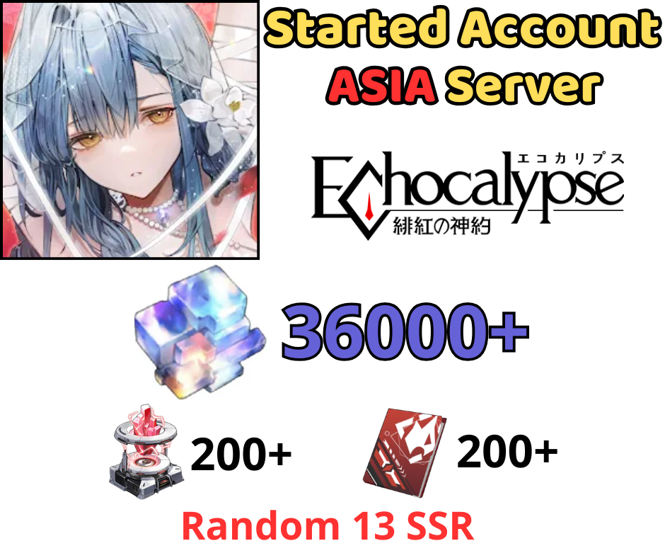 [ASIA] Echocalypse: Scarlet Covenant 36K Crystal